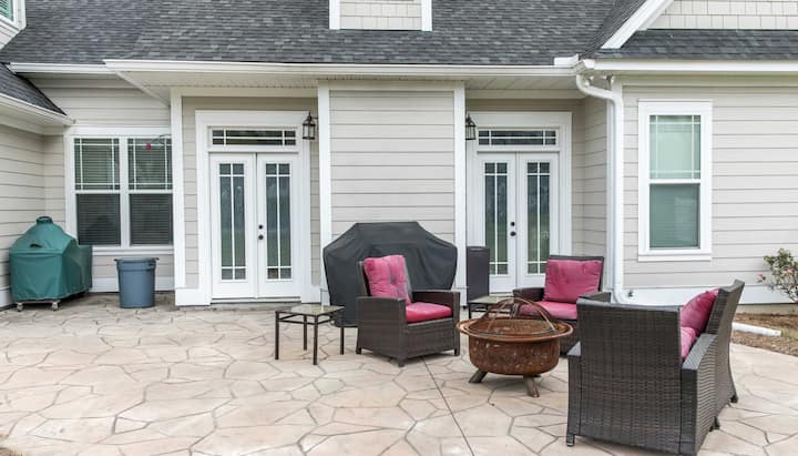 Create a Beautiful Stamped Concrete Patio in San Jose, California area!